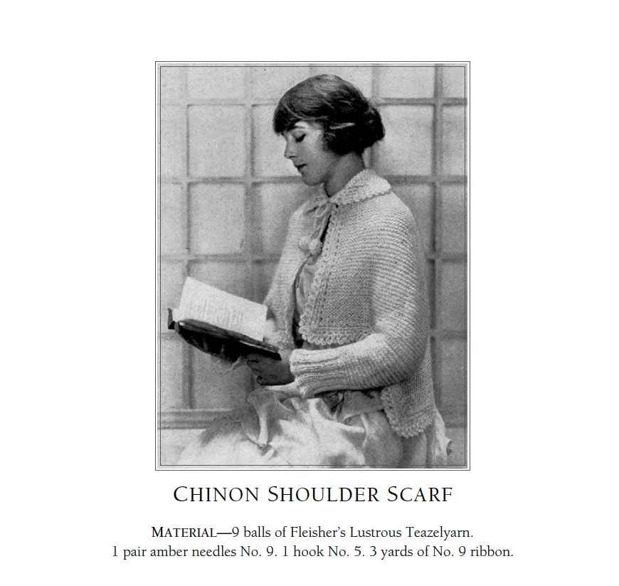 7 Stylish Scarves from 1918 to Knit eBook (Printed version)