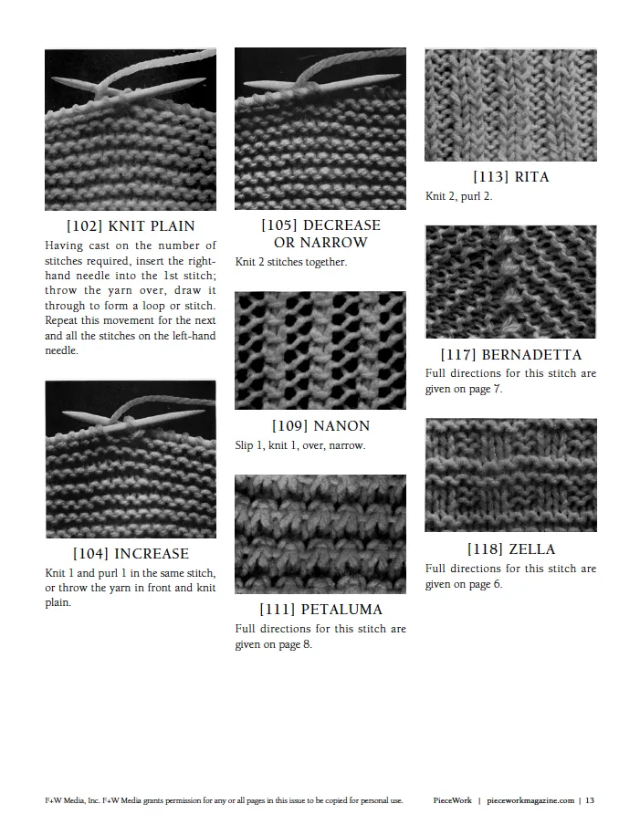 7 Stylish Scarves from 1918 to Knit eBook (Printed version)