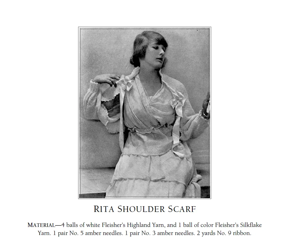 7 Stylish Scarves from 1918 to Knit eBook (Printed version)