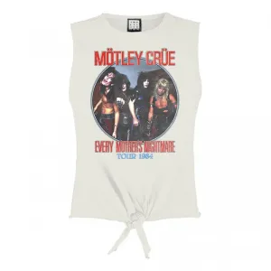 Amplified Womens/Ladies Every Mothers Nightmare Motley Crue Vintage Crop Top