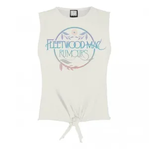 Amplified Womens/Ladies Rumours Floral Fleetwood Mac Vintage Crop Top