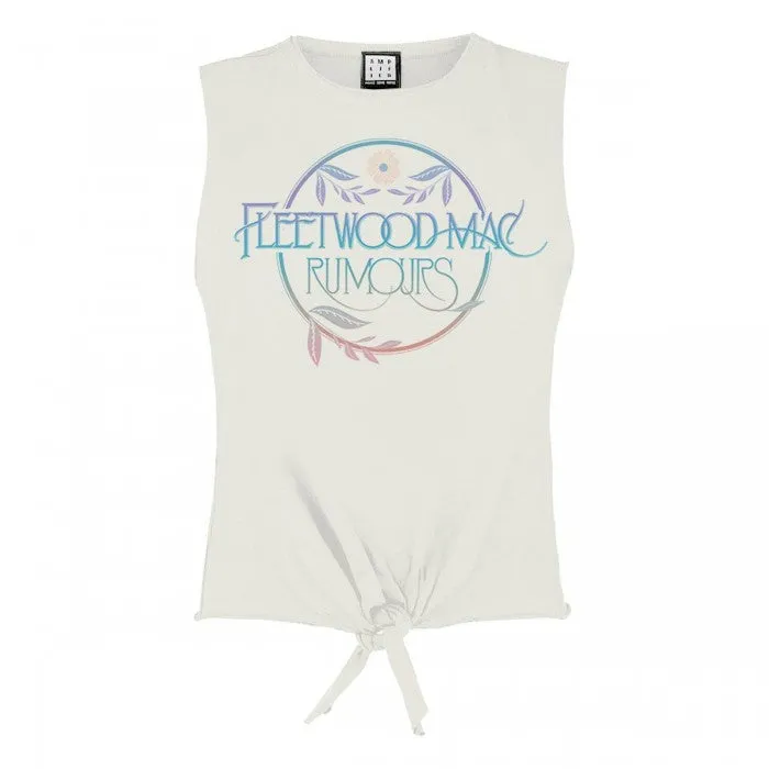 Amplified Womens/Ladies Rumours Floral Fleetwood Mac Vintage Crop Top