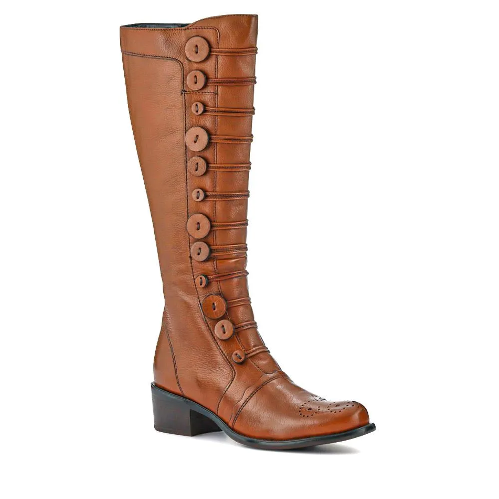 Here’s an optimized title for the e-commerce product:

Stylish Andreea Leather Long Boots for Women - Elegant Knee-High Design, Comfortable Fit, Perfect for Any Occasion (Model: ANDREEA / 326 745)