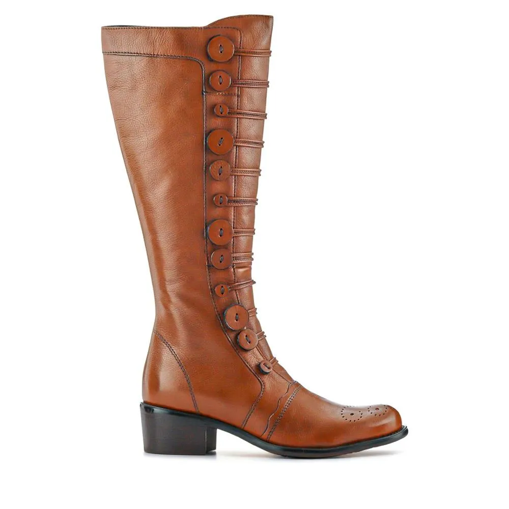 Here’s an optimized title for the e-commerce product:

Stylish Andreea Leather Long Boots for Women - Elegant Knee-High Design, Comfortable Fit, Perfect for Any Occasion (Model: ANDREEA / 326 745)