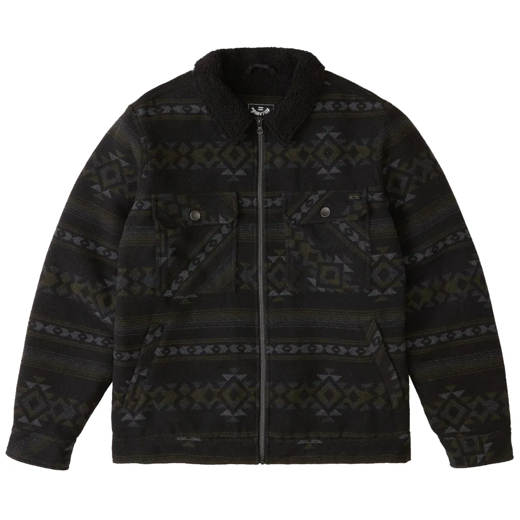 Billabong Barlow Sherpa Trucker Zip Jacket