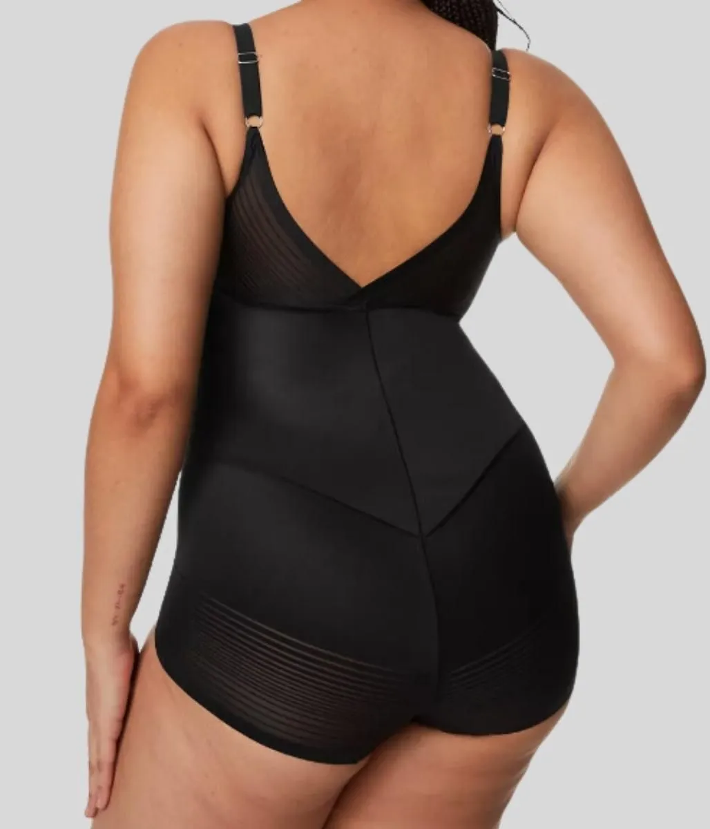 Black Firm Control Shapewear Bodysuit