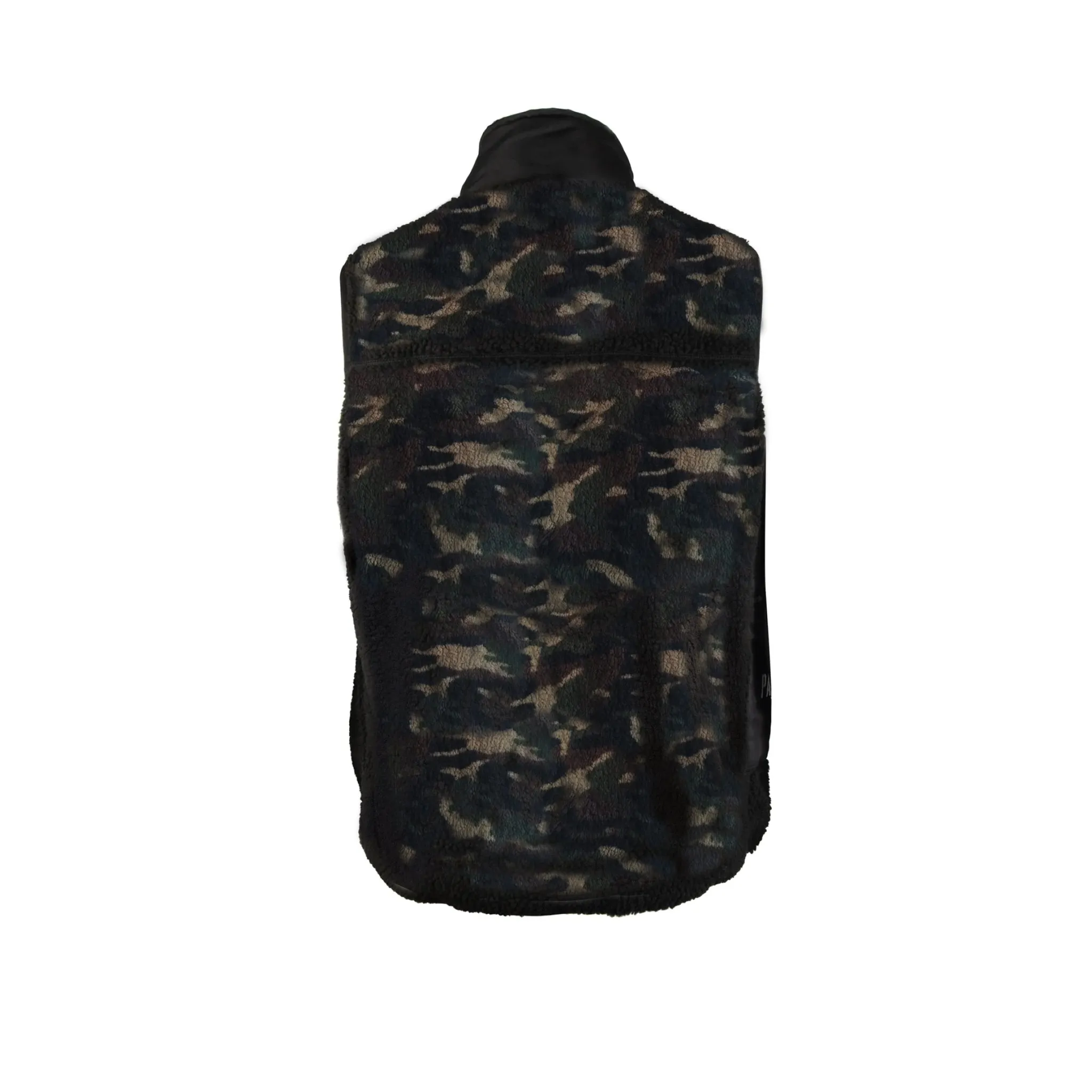 Camo Sherpa Fleece Commuter Cycling Gilet