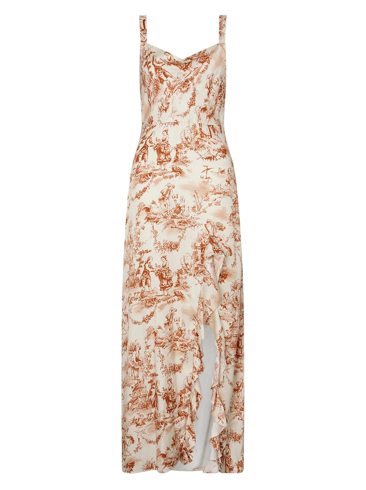 Carissa Toile De Jouy Maxi Dress