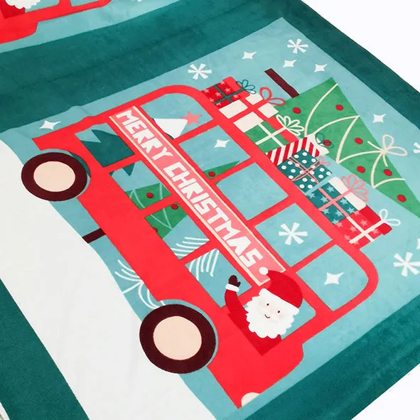 Christmas Cars Printed Polar Fleece Design 12 - 1.30M Panel