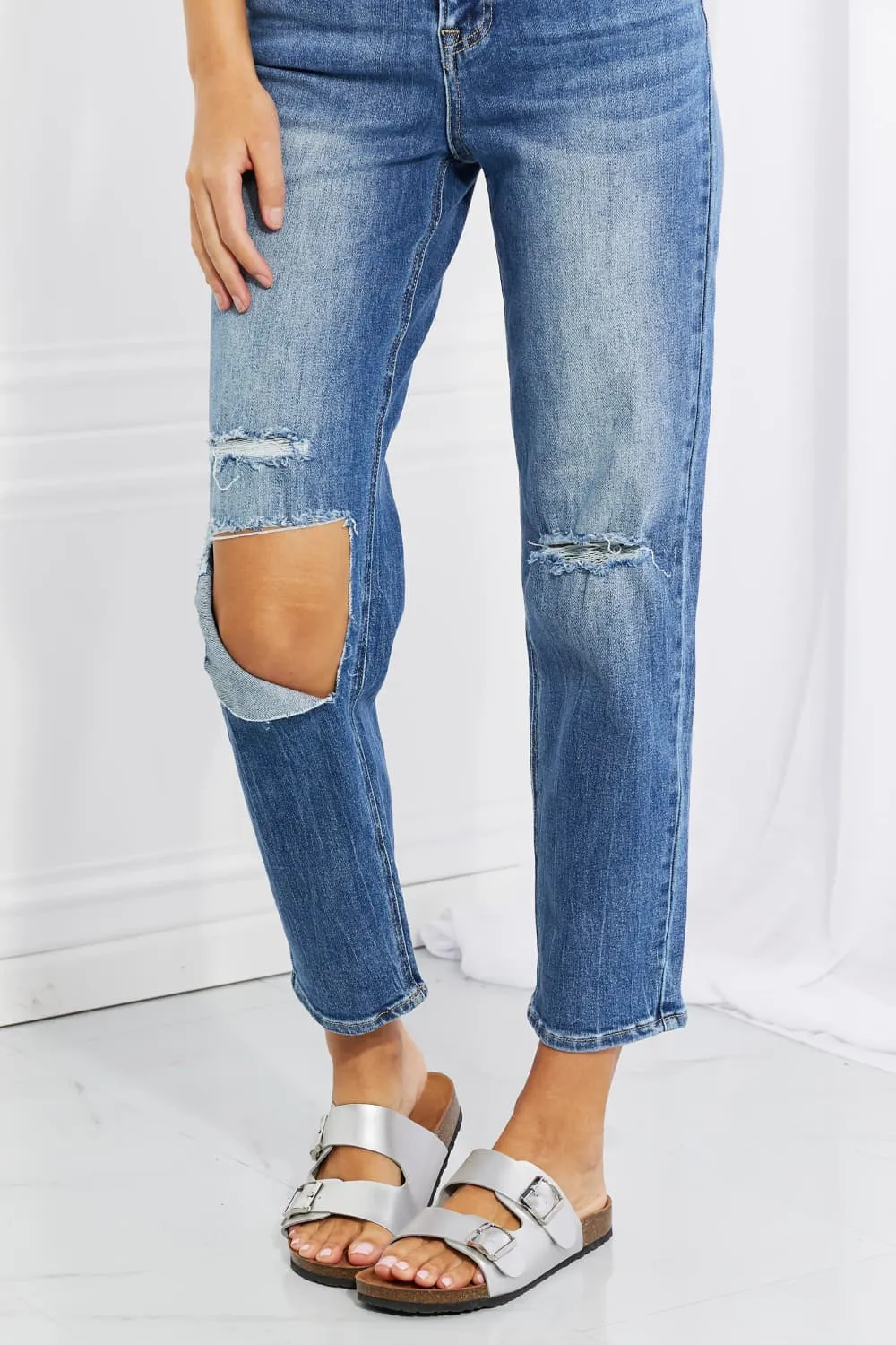 Ezra High Rise Relaxed Jeans