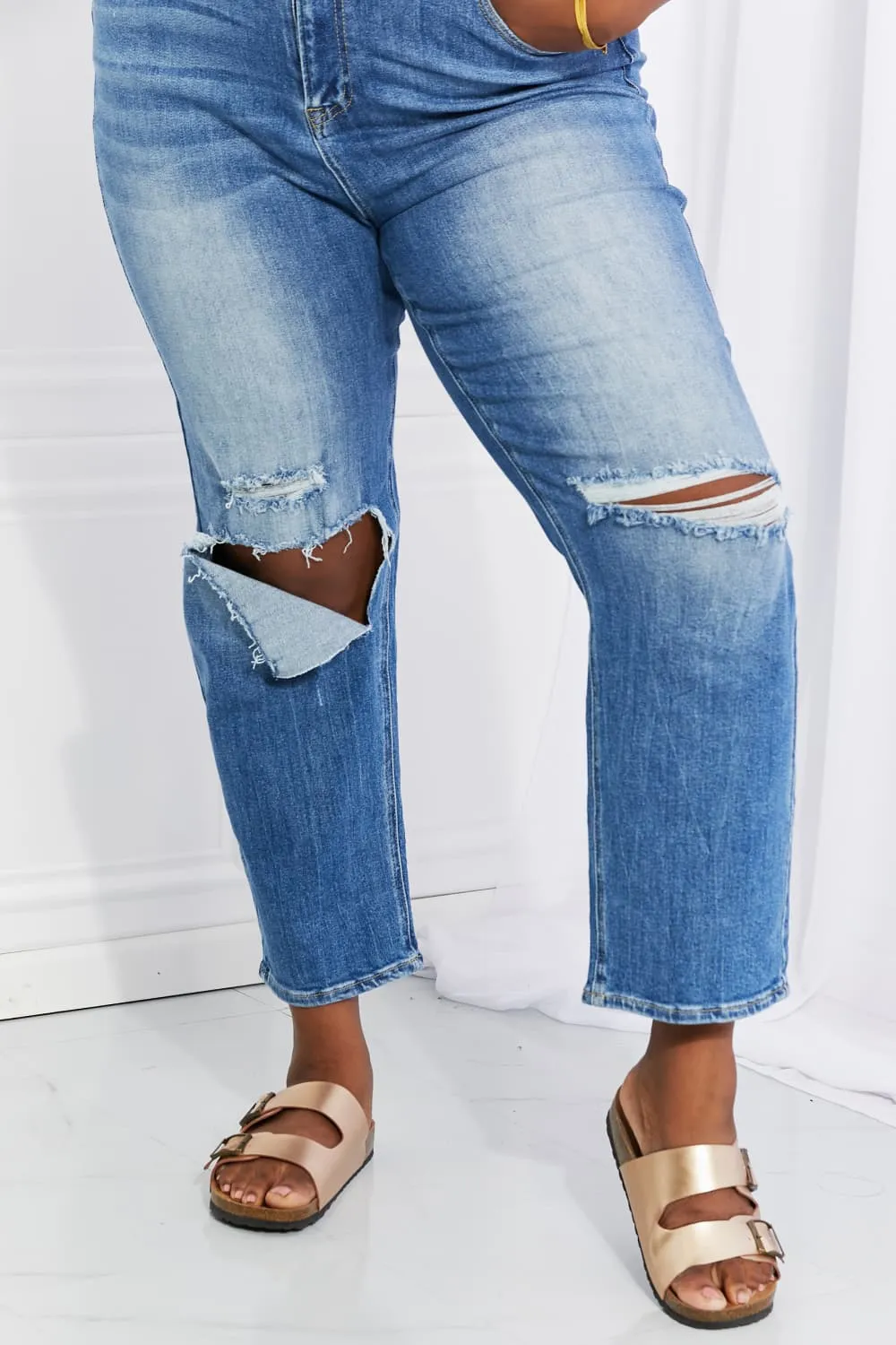 Ezra High Rise Relaxed Jeans