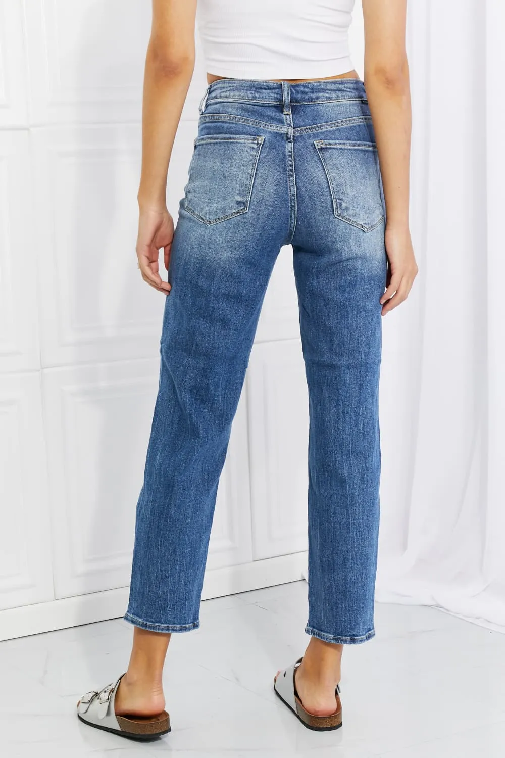 Ezra High Rise Relaxed Jeans