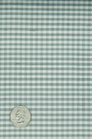 Gray Gingham Shantung 617 Fabric