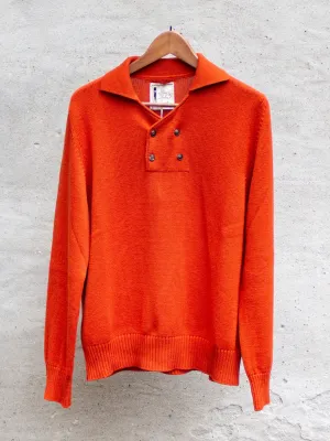 GRP x Max Rohr, 4-Buttons Polo, Orange