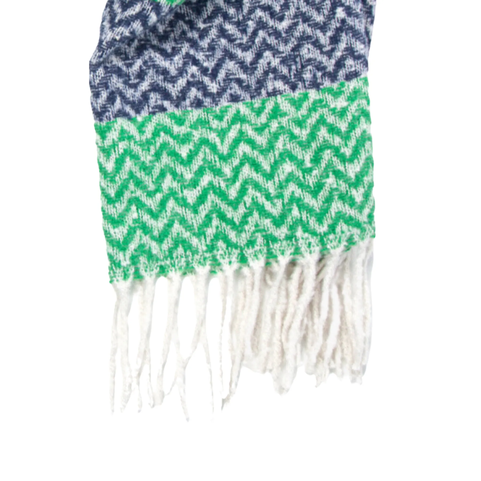 Heavyweight Scarf -  Navy Green