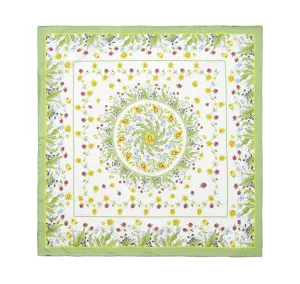 Highgrove Wildflower Border Silk Mini Scarf