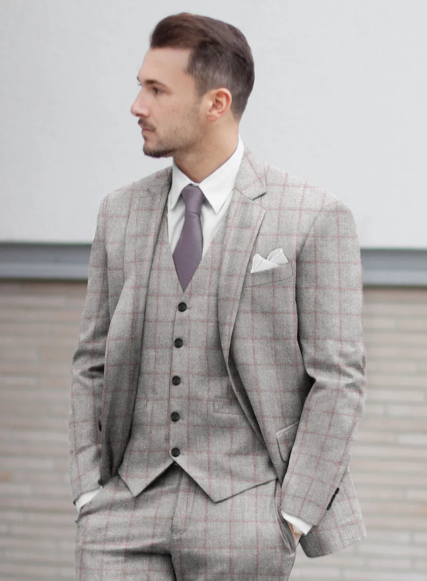 Italian Norezi Gray Wool Jacket