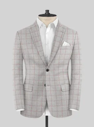 Italian Norezi Gray Wool Jacket