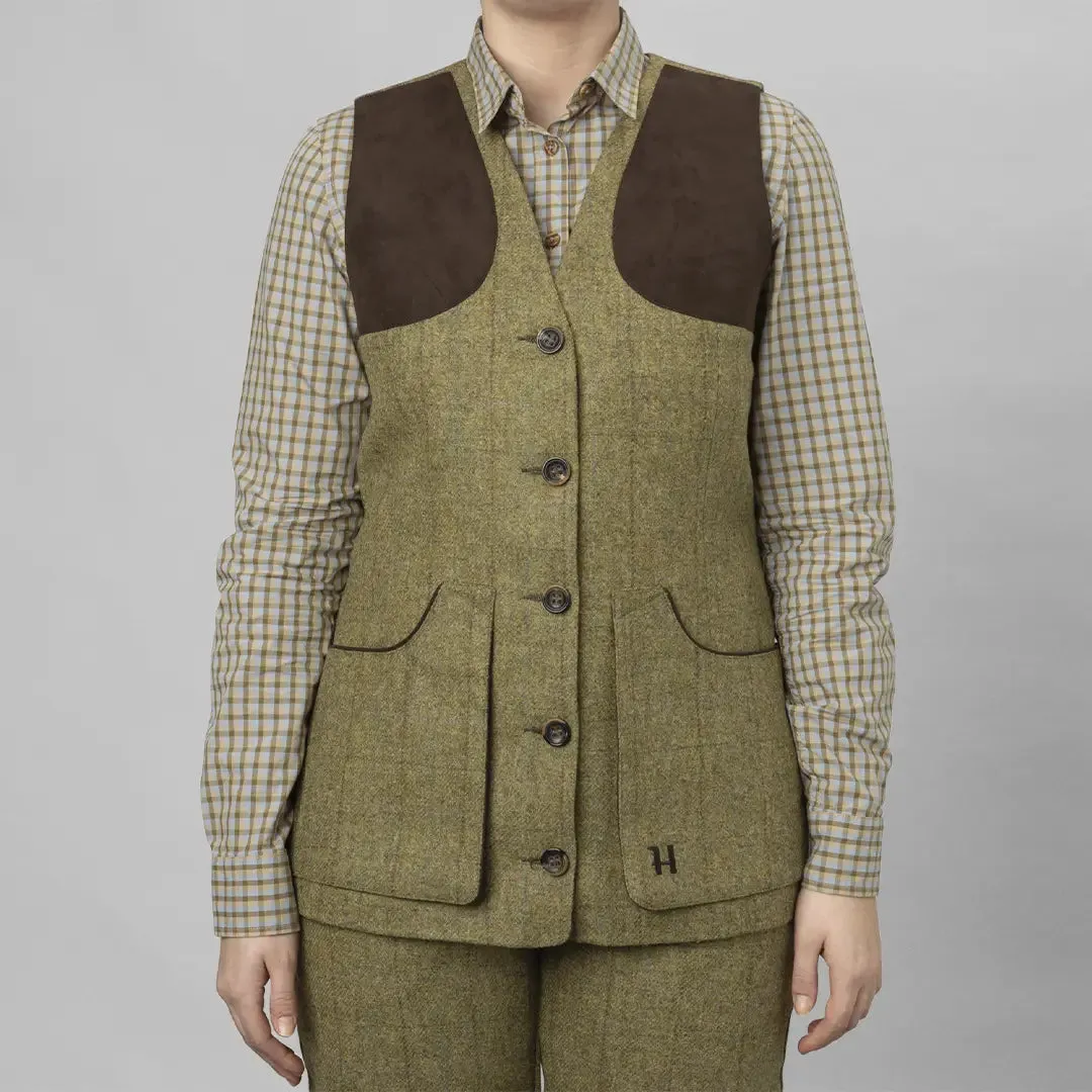 Jura Ladies Shooting Waistcoat - Olive by Harkila