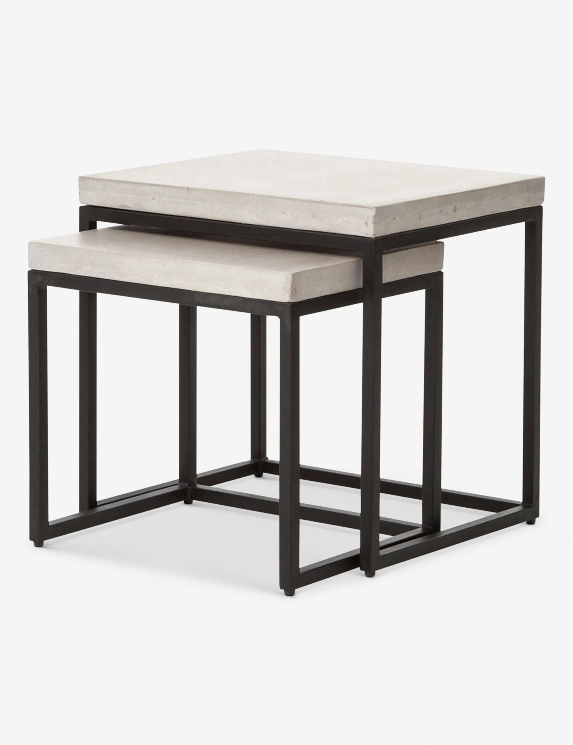 Kallia Indoor / Outdoor Nesting Side Tables (Set of 2)