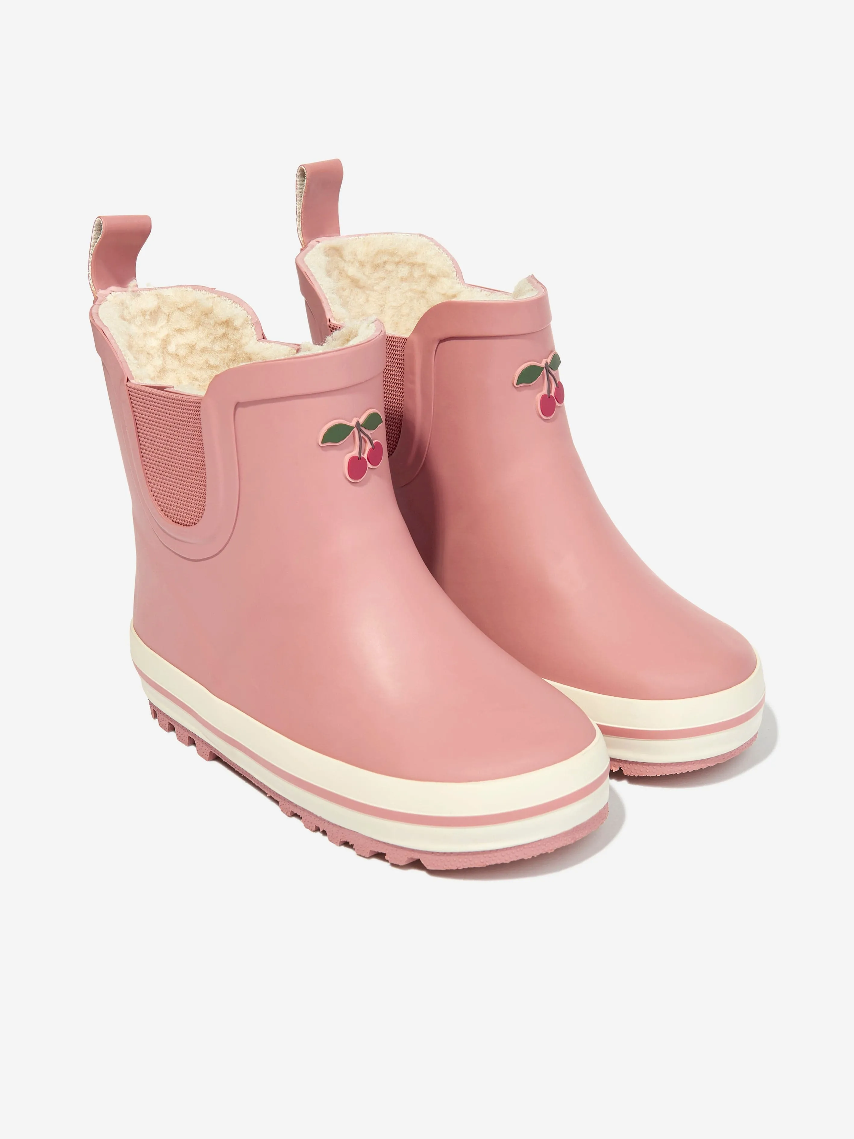 Konges Sløjd Girls Roi Rain Boots in Pink