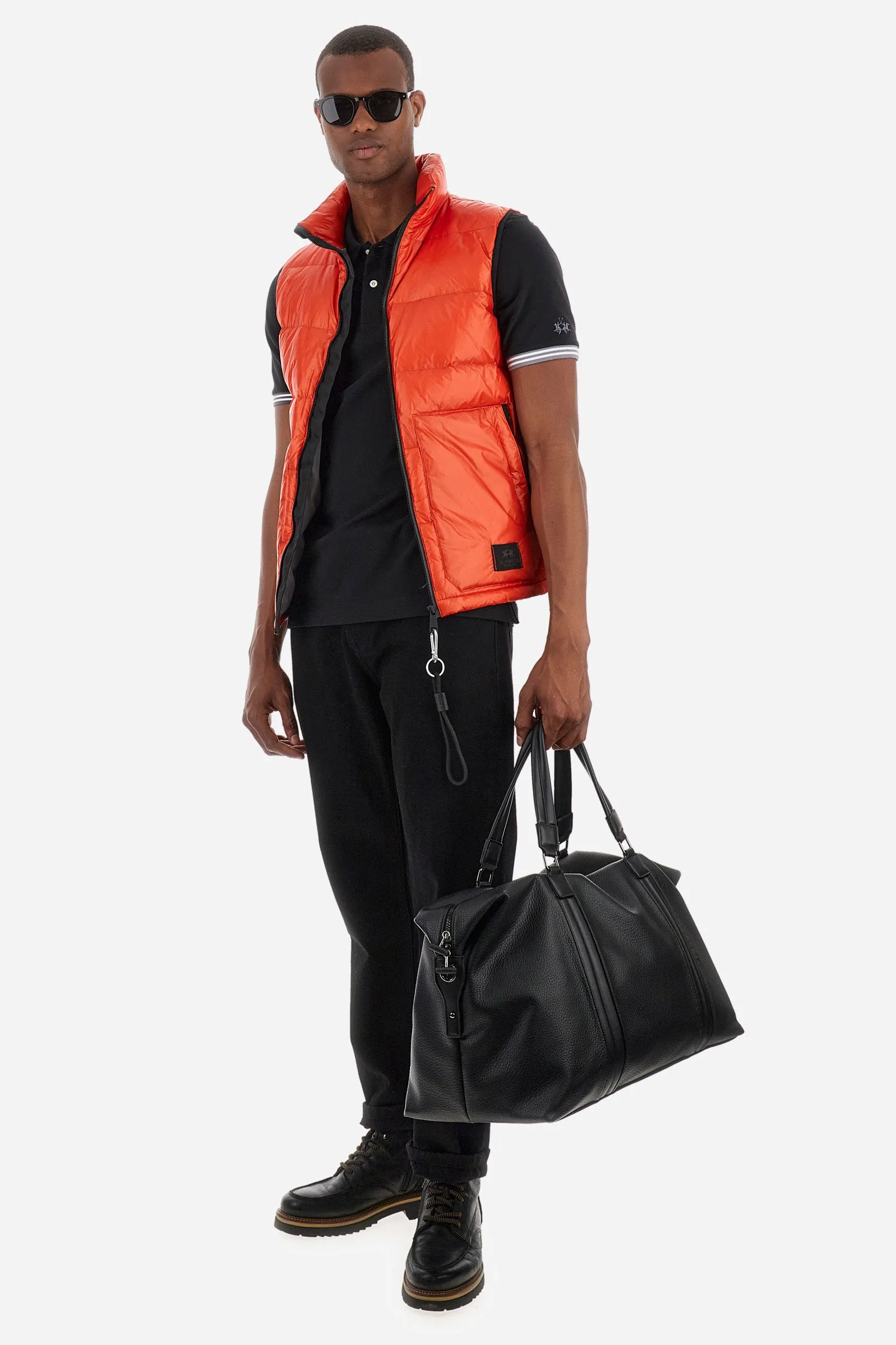 La Martina Men's Down Gilet | Orange