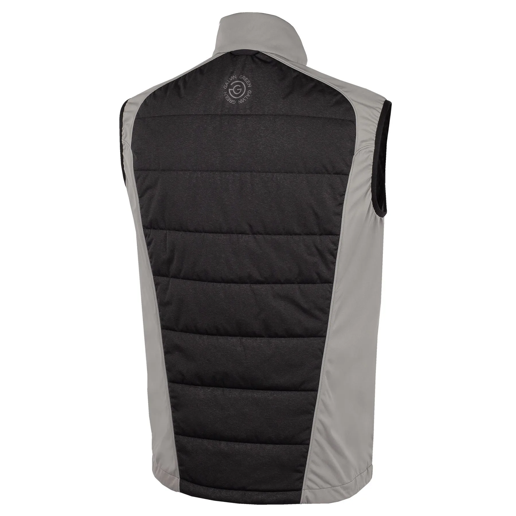 Lauro Interface-1 Full Zip Gilet Sharkskin/Black - SS24