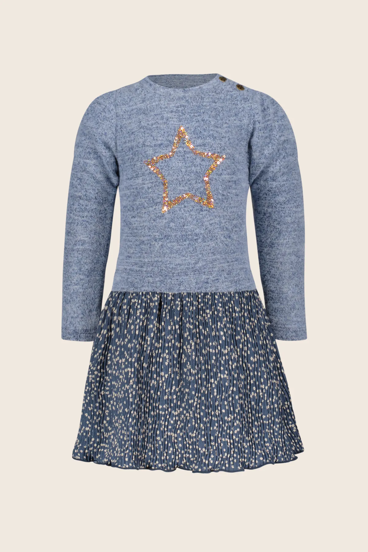 LikeFLO Dress Noa Jeans Blue