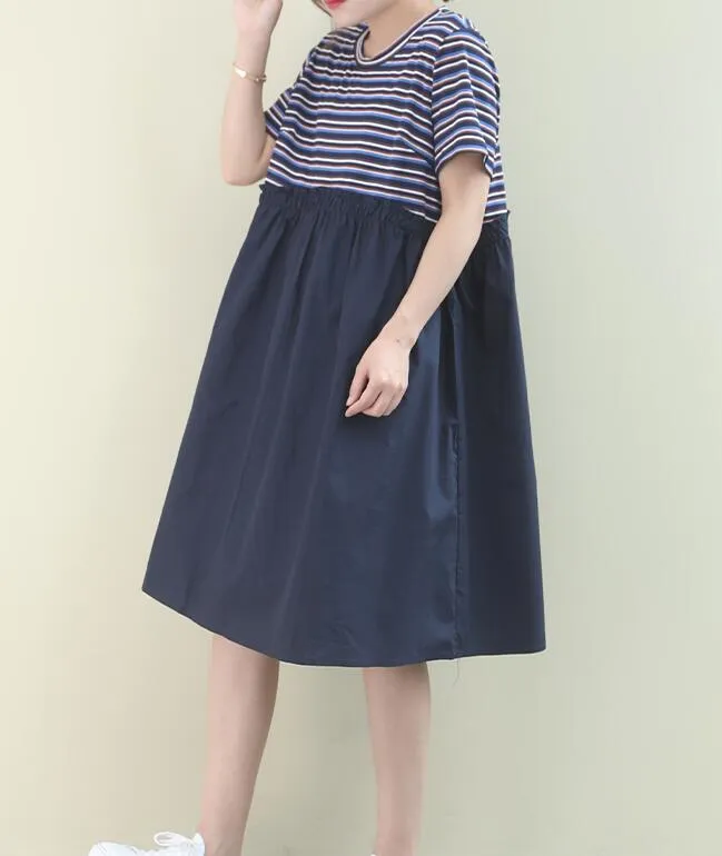 Loose Women Dresses Ramie Casual Spring Linen Women Dresses SSM97215