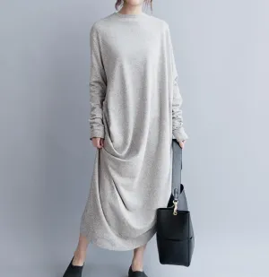 Loose Women Long Sleeve Spring Dresses