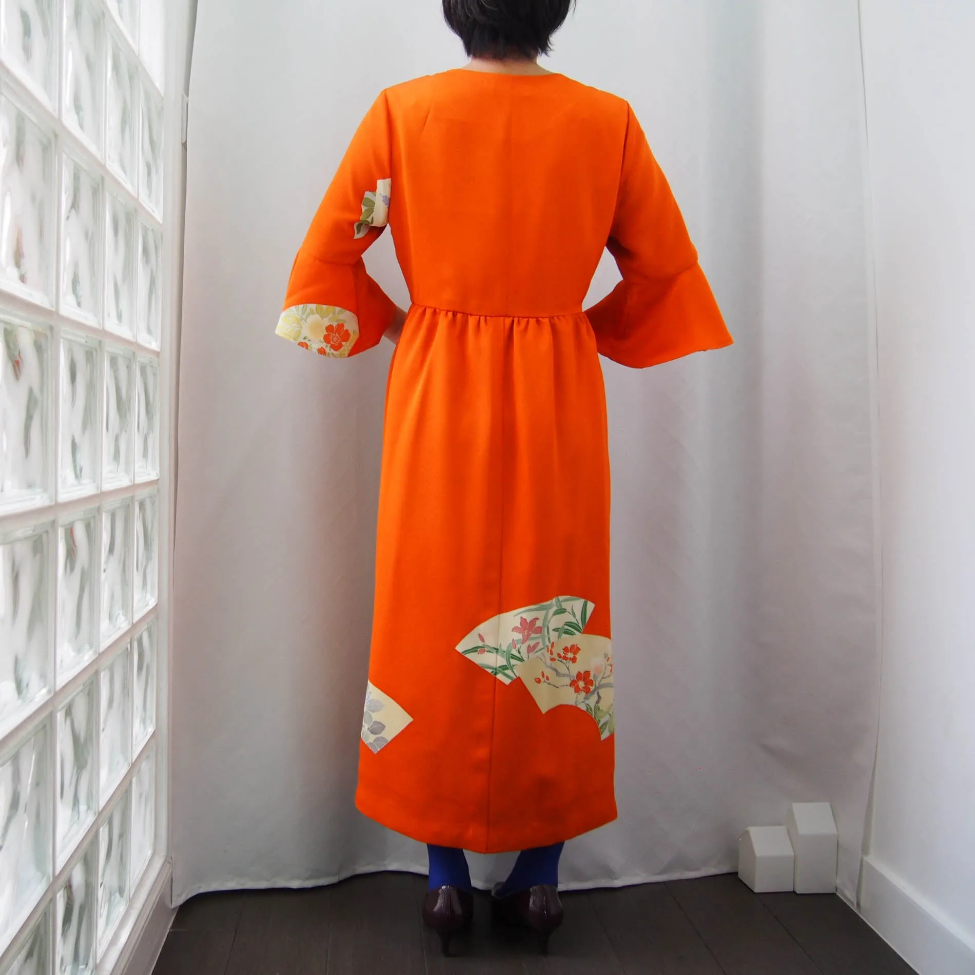 <D16-003> KIMONO WRAPED Dress'n Coat