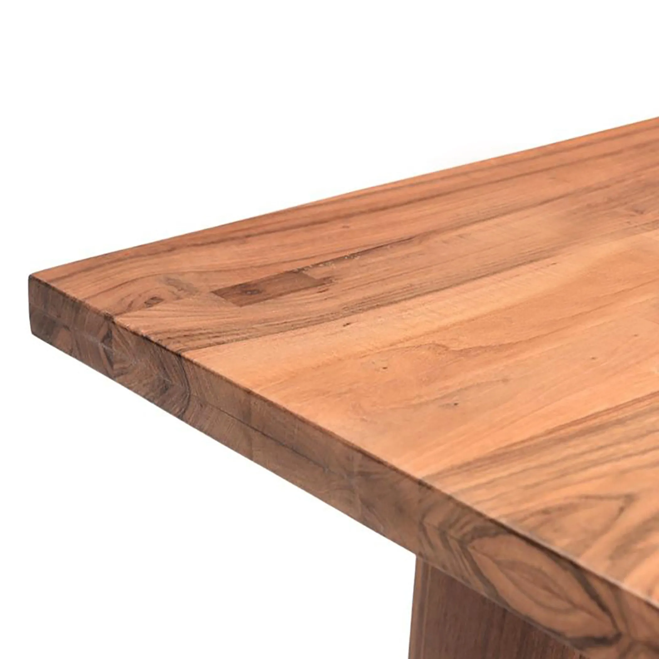 Madrid Modern Natural Teak Wood Dining Table