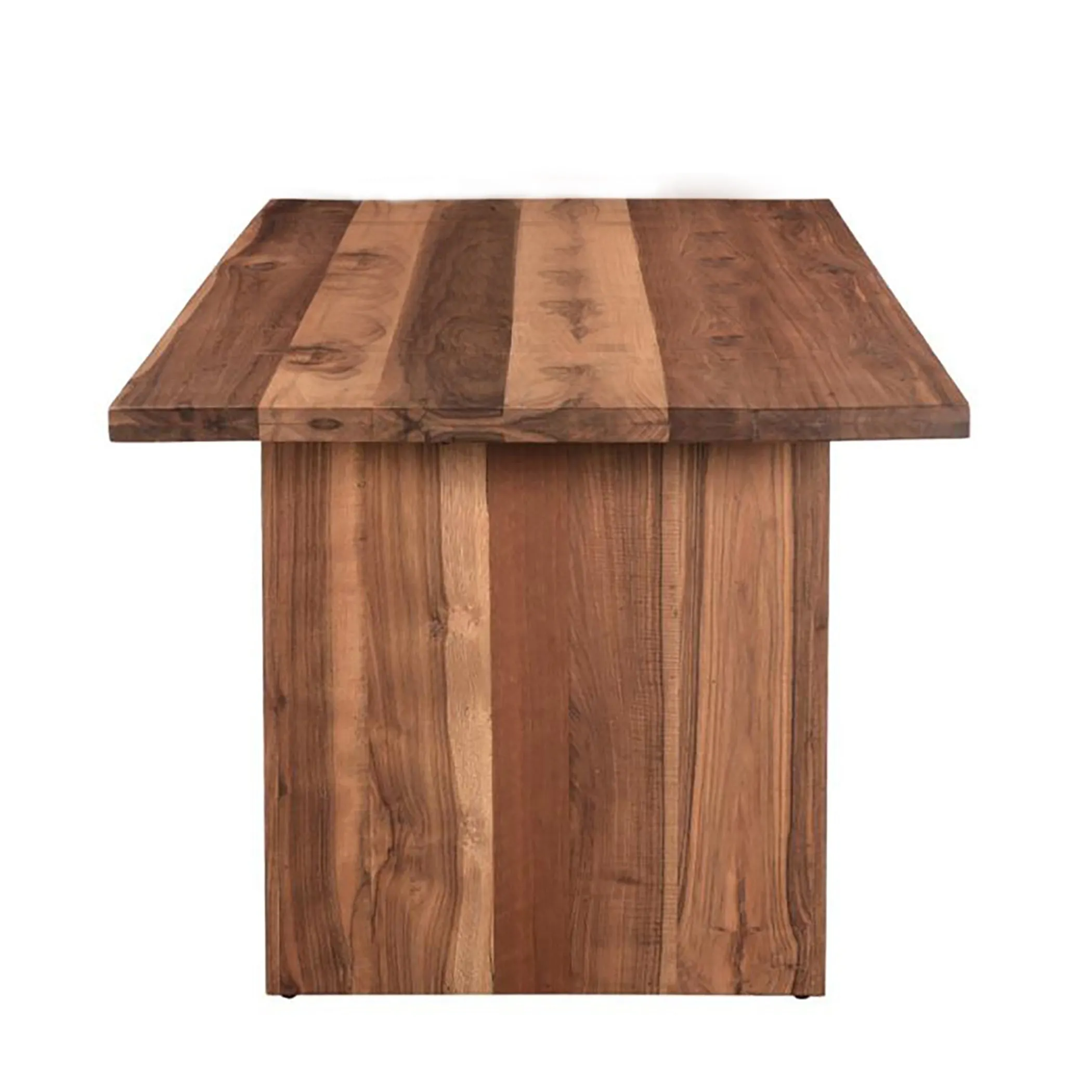 Madrid Modern Natural Teak Wood Dining Table