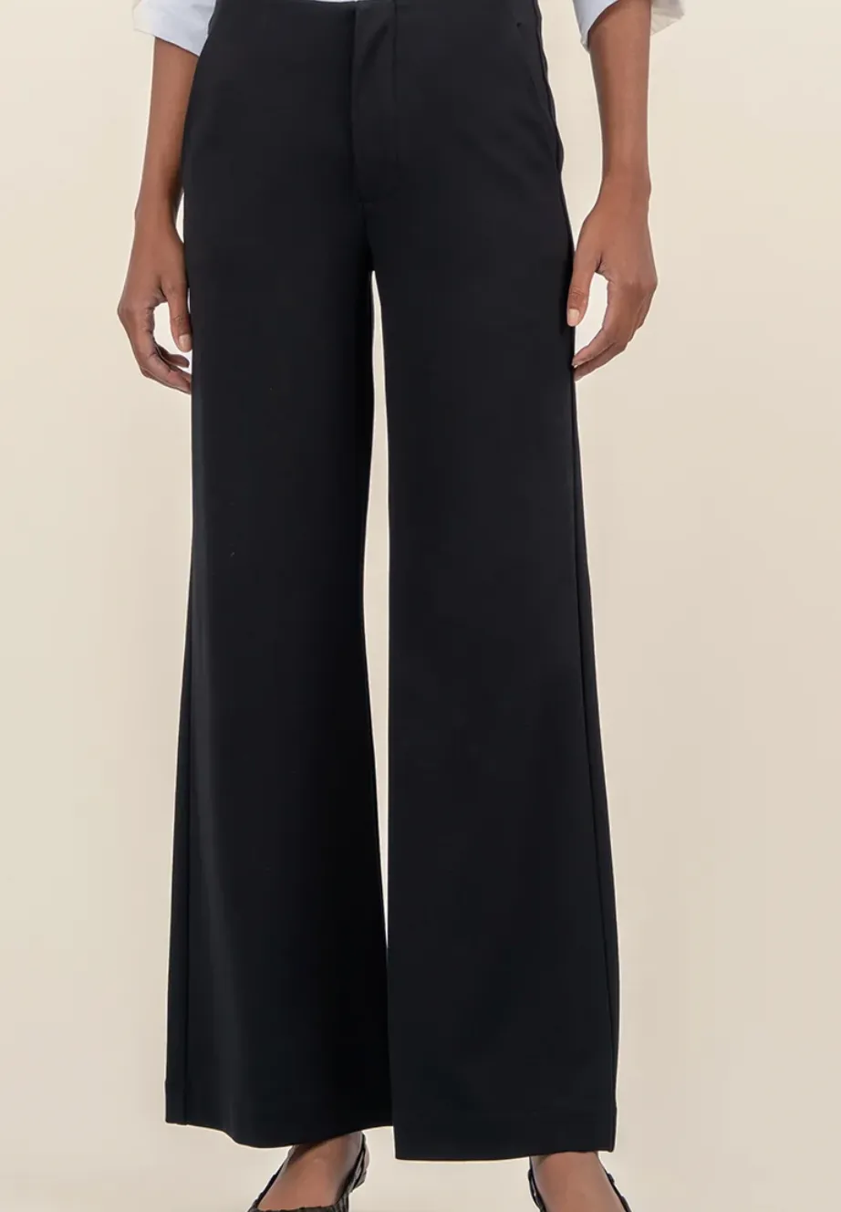 Meg High Rise Wide Leg Trouser