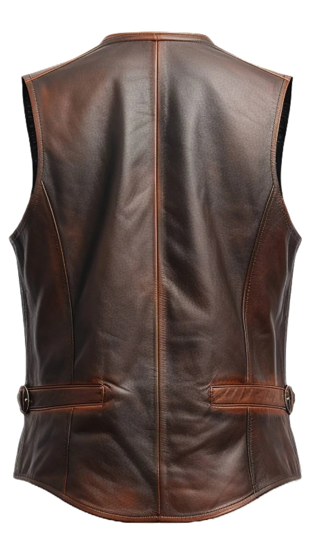 Men Vintage Leather Vest