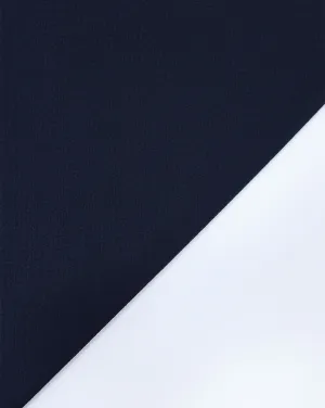 NAVY BLUE BUBBLE CREPE FABRIC