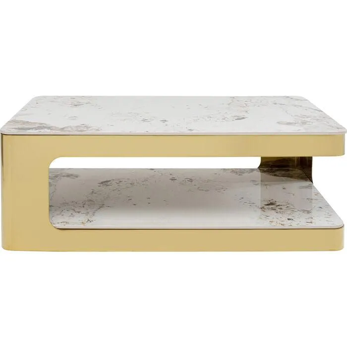 Nube Duo Gold Coffee Table