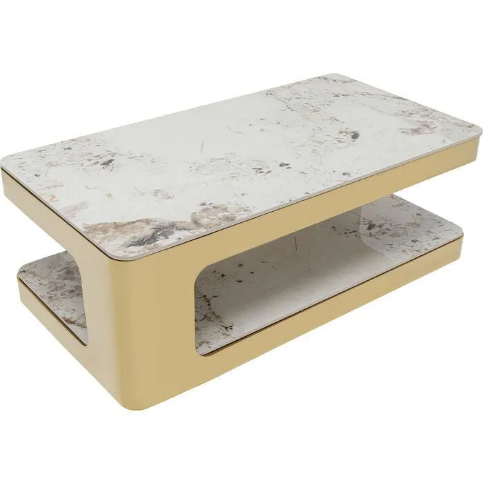 Nube Duo Gold Coffee Table