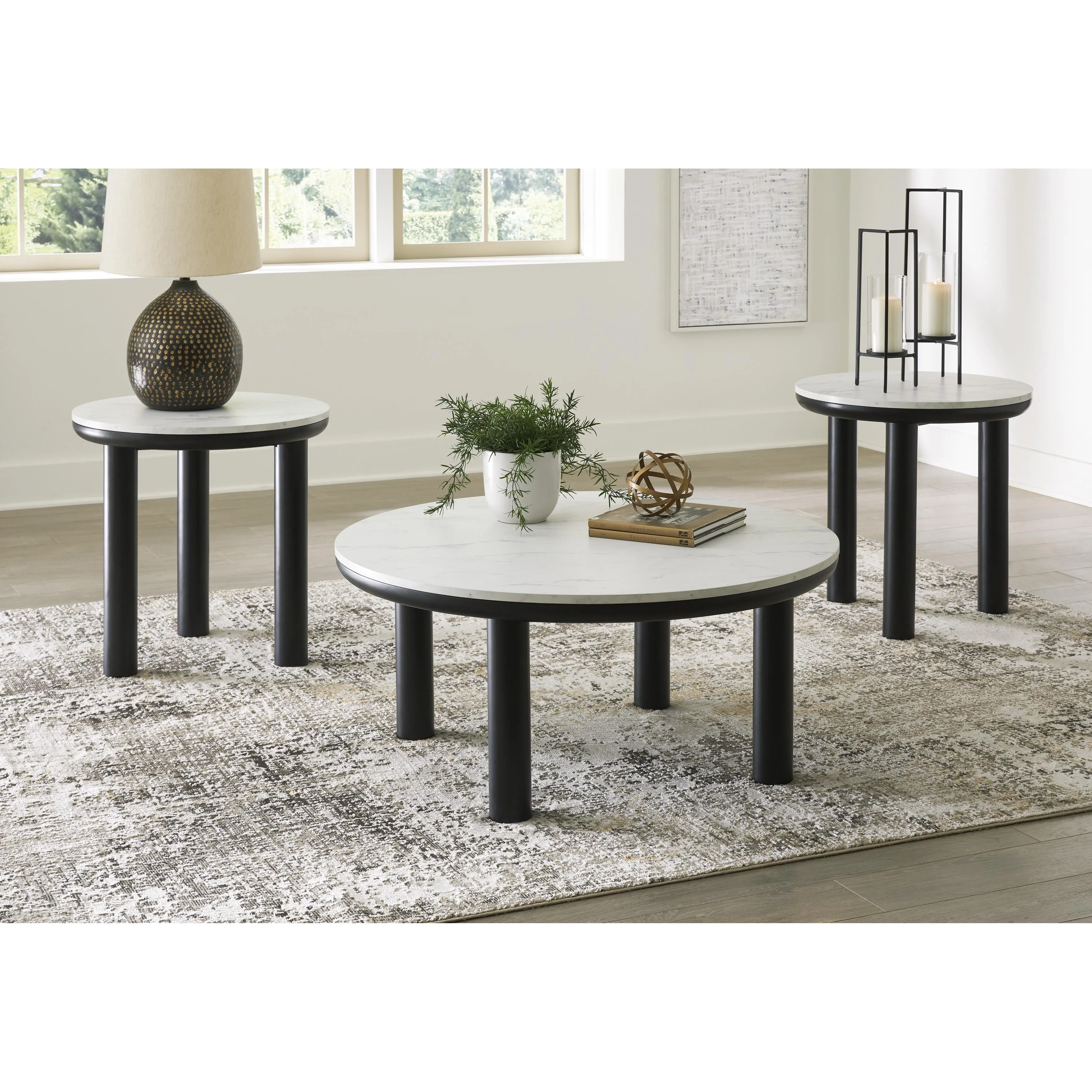 Signature Design by Ashley Xandrum Occasional Table Set T159-13