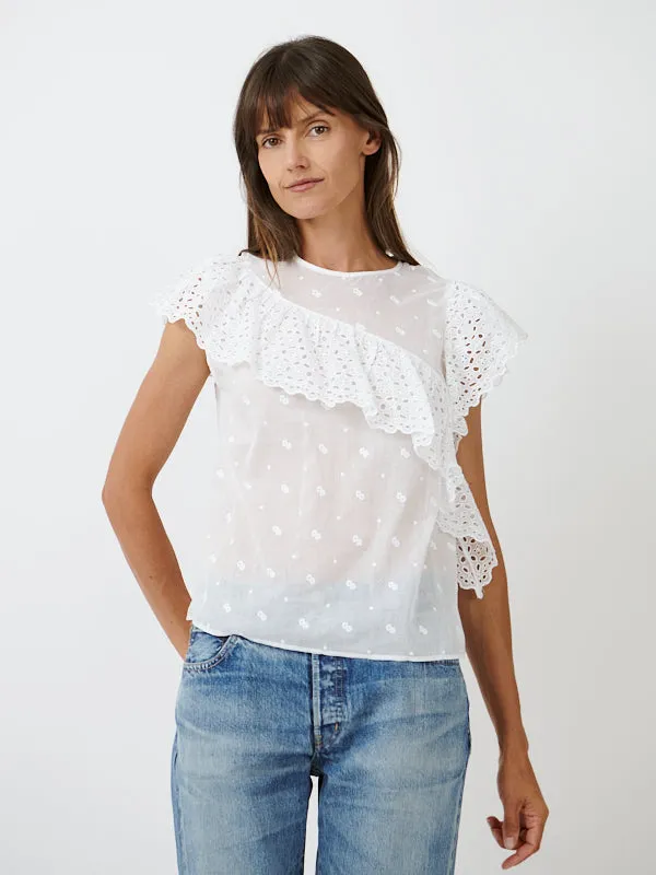 Sorani Top in White