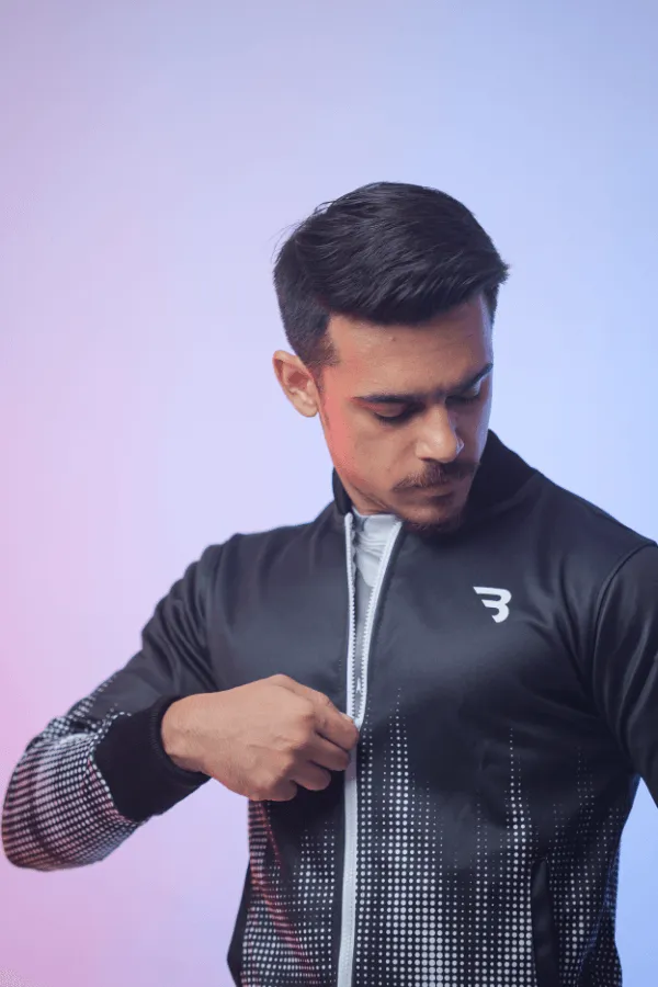 Stealth Flex Graphic Zipper Jacket