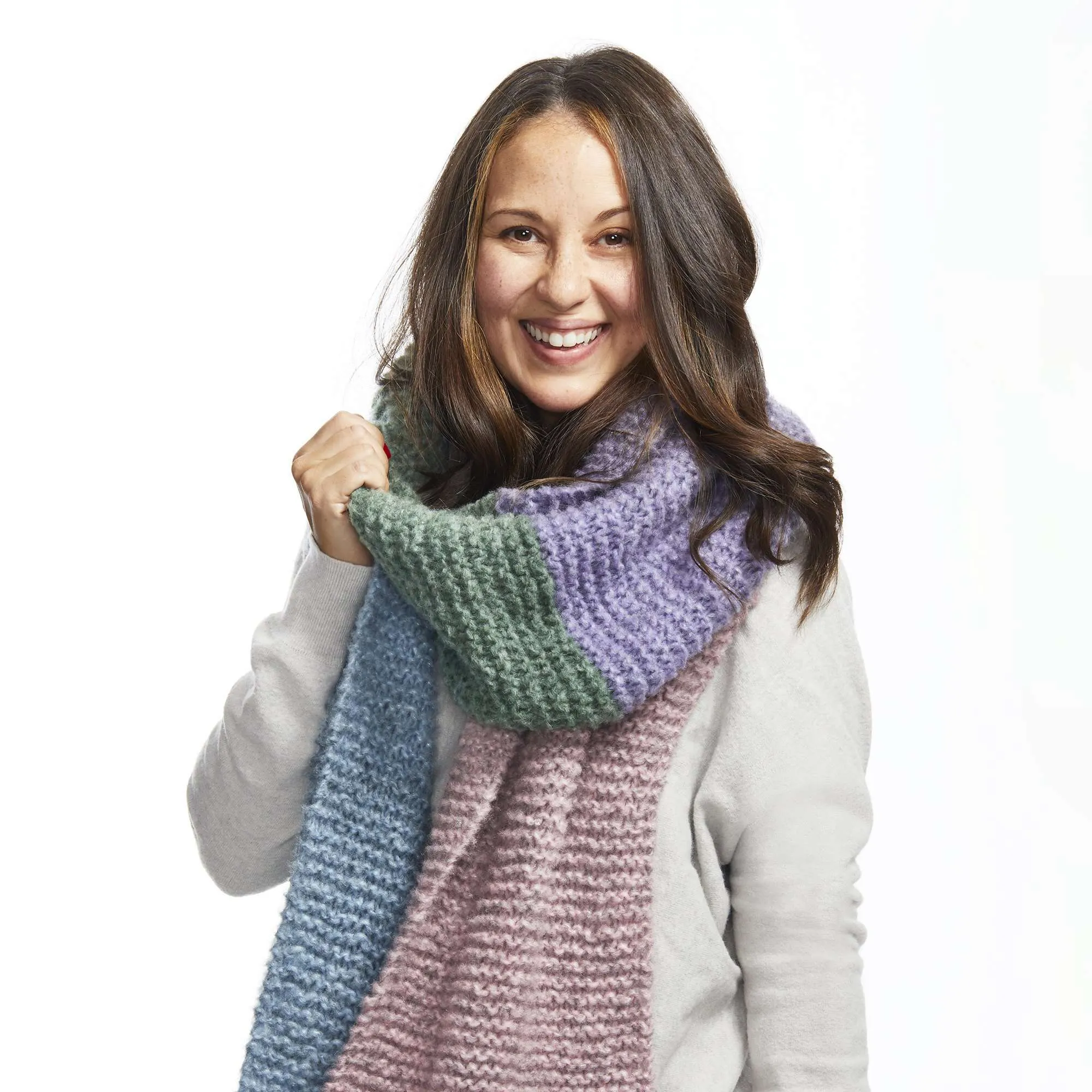 Stitch Club Keeping It Simple Garter Knit Scarf   Tutorial