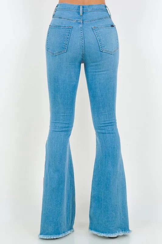 TEEK - Light Denim Rodeo Bell Bottom Jeans