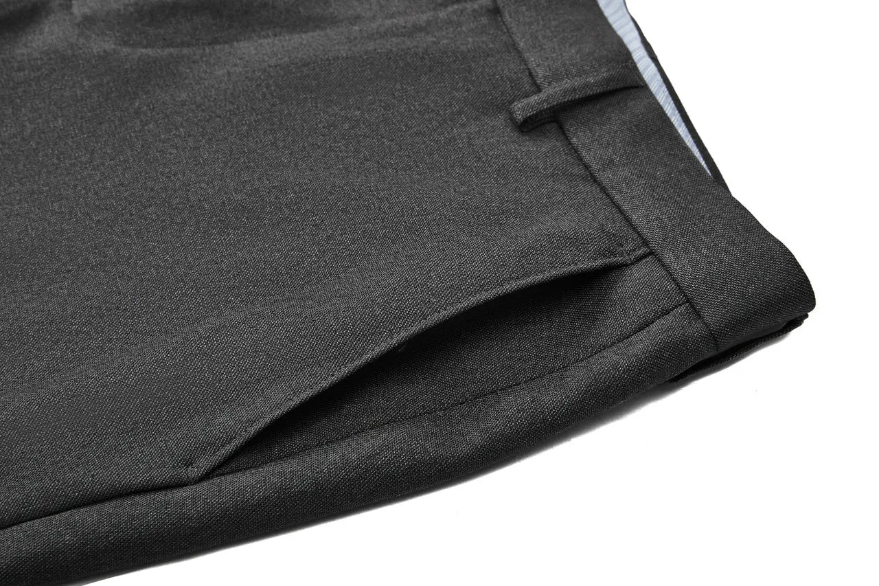 Teflon Finishing Stain Resistant Formal Pants in Regular Fit