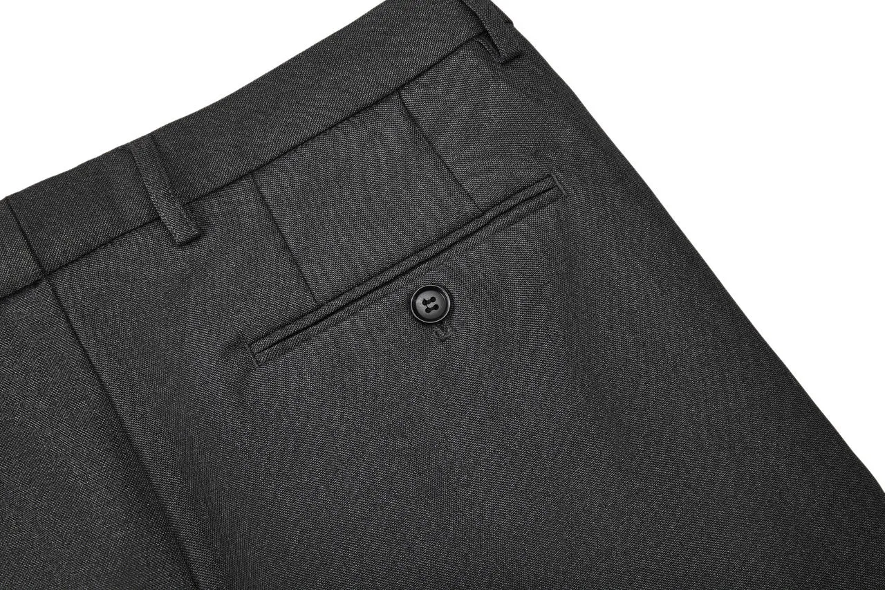 Teflon Finishing Stain Resistant Formal Pants in Regular Fit