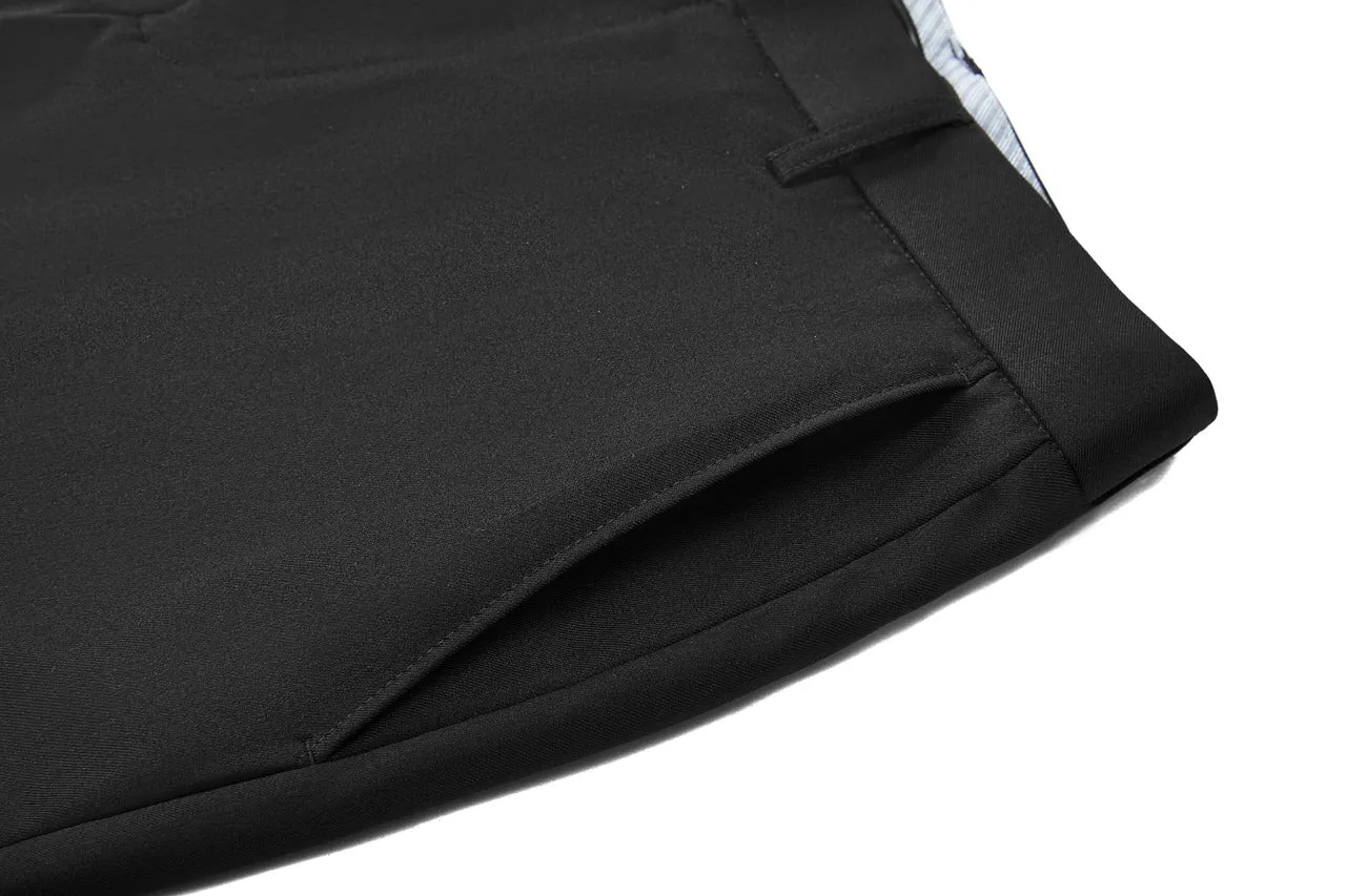 Teflon Finishing Stain Resistant Formal Pants in Regular Fit