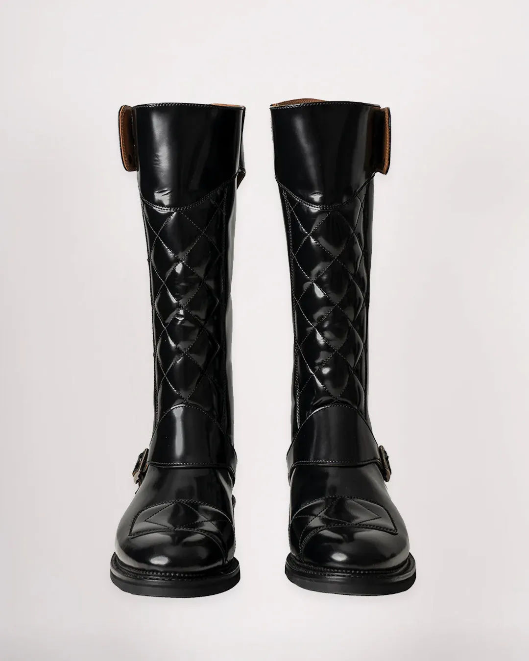 The Quilted Trophy Motorcycle Boots