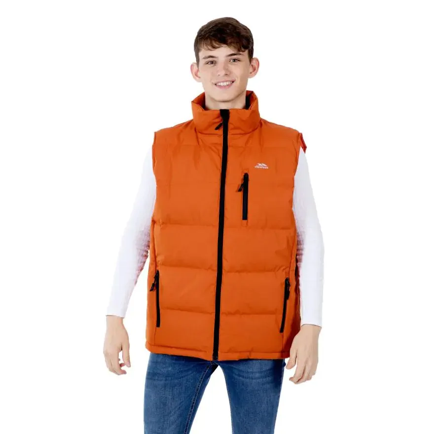 Trespass L Burnt Orange Clasp Padded Gilet