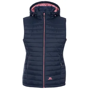 Trespass XL Navy Rose Aretha Women's Hooded Padded Gilet