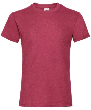 Vintage Heather Red - Girls valueweight T